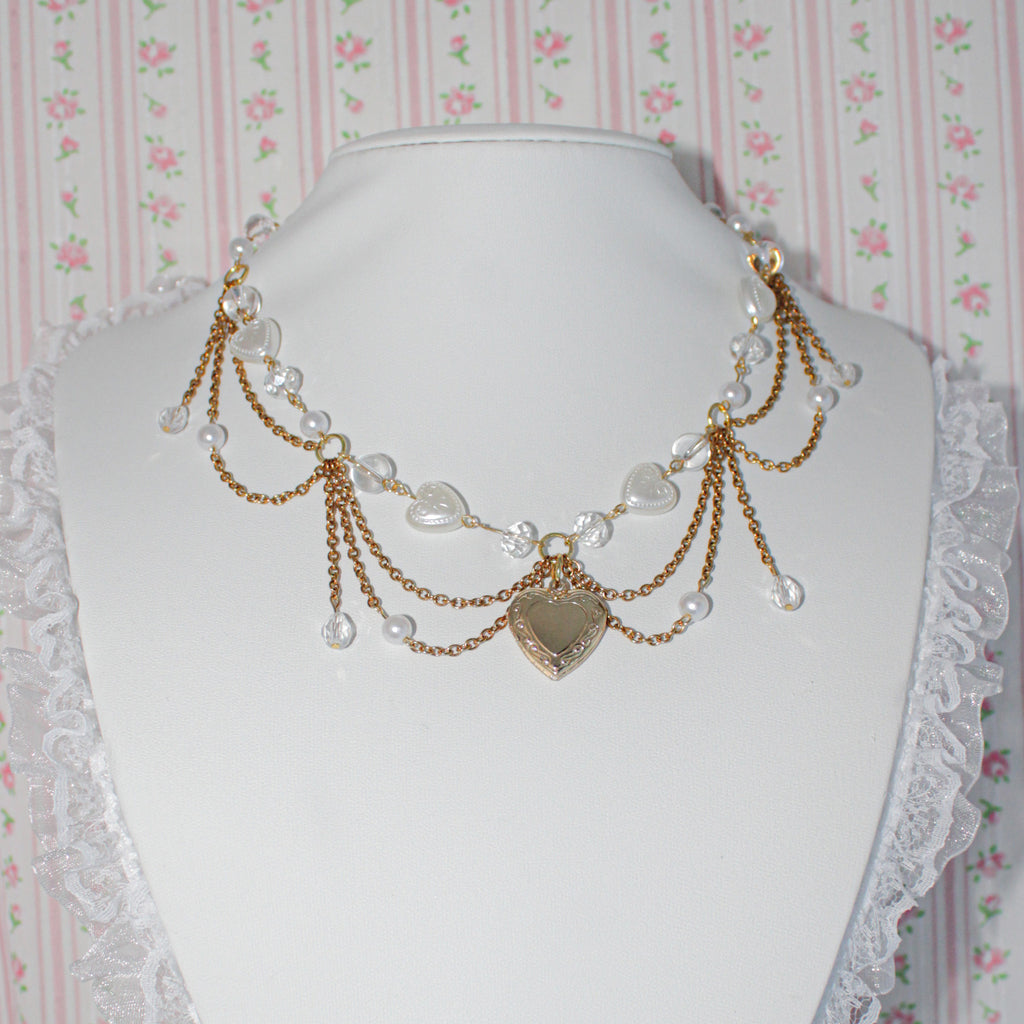Collier Golden Heart