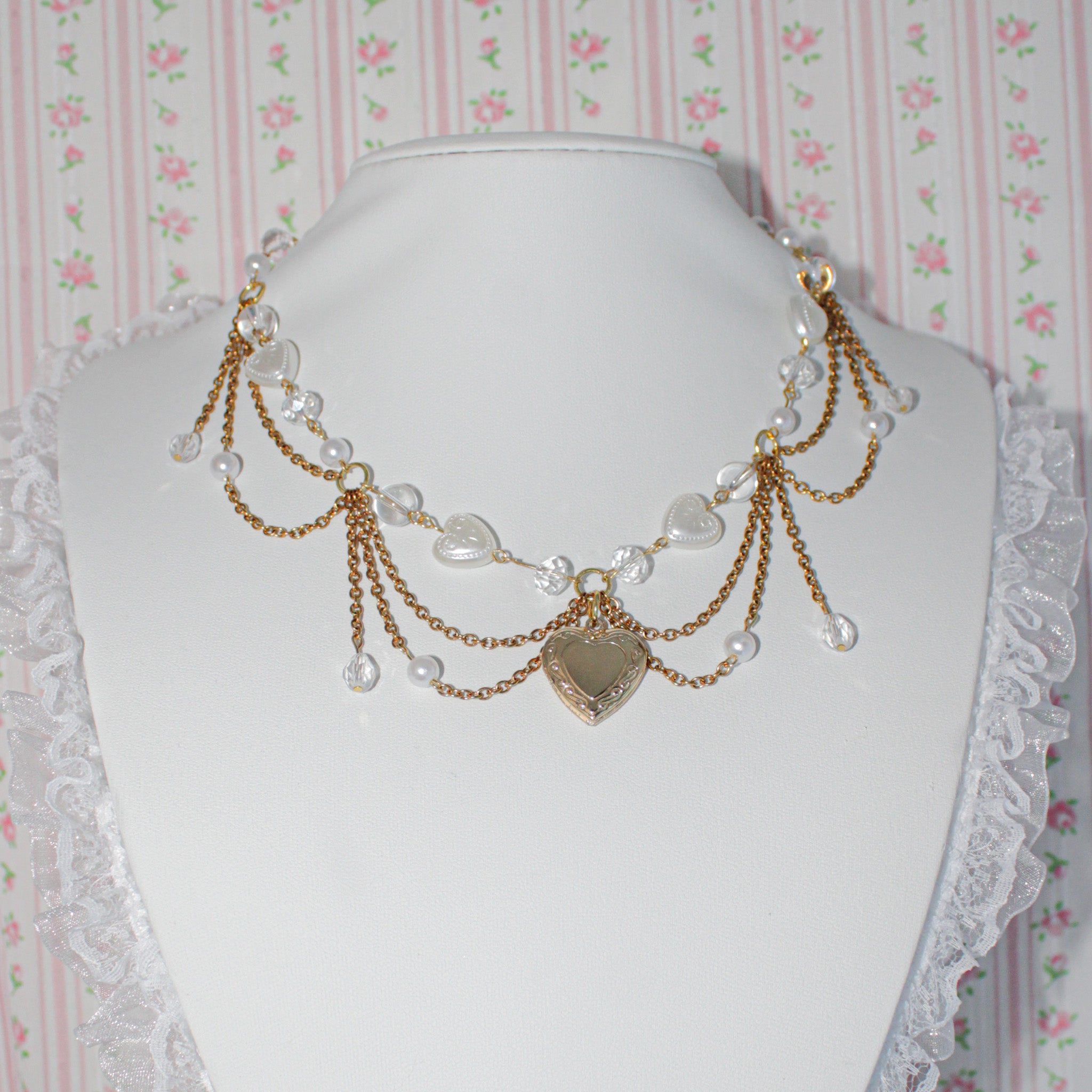 Collier Golden Heart